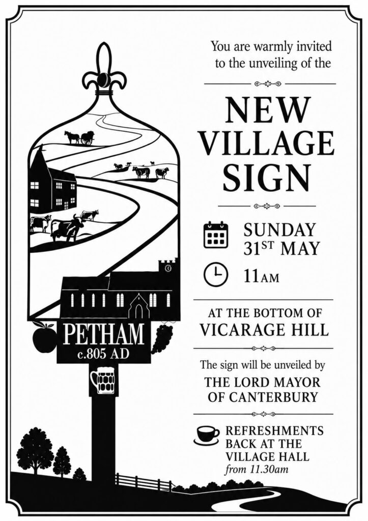 New Village Sign